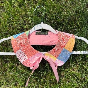 Handmade Quilted Patchwork Detachable Collar